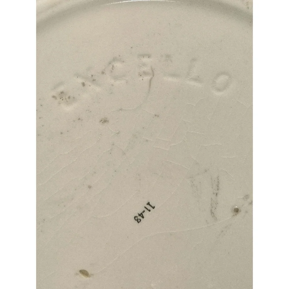 Encello Vintage This Little Pig Nursery Rhyme Divided Baby Plate‎ GUC Retro